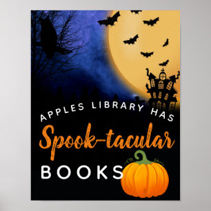 Poster Nossa biblioteca tem livros espetaculares