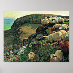 Poster Nossa Costa Inglesa por William Holman Hunt
