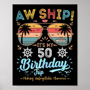 Poster Nossa! É a minha viagem de cruzeiro de aniversário