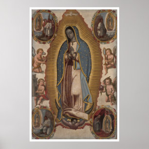 PÓSTER NOSSA MÃE BOMBEIRA DE GUADALUPE (XTRA LRG 40X60)