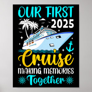 Poster Nossa Primeira Viagem de Cruzeiro 2025 Juntos Famí