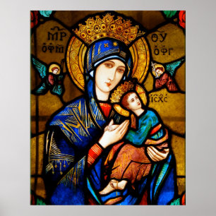 Poster nossa senhora da ajuda perpétua