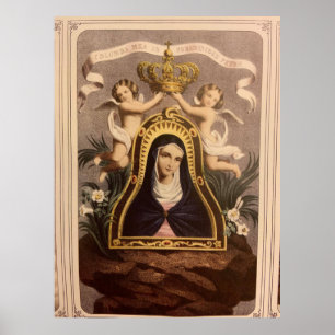 Poster Nossa Senhora da Caverna Sagrada
