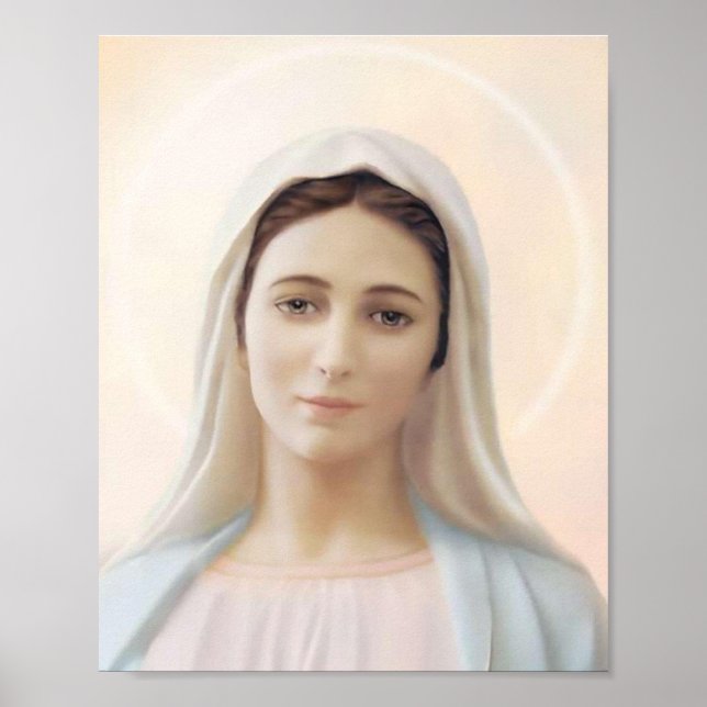 Poster Nossa Senhora da Paz, Medjugorje, Rainha da Paz (Frente)