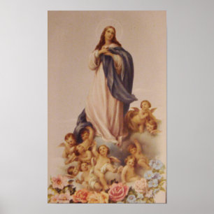 Póster Nossa senhora da suposição
