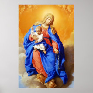 Poster Nossa Senhora da Virgem Rosária Mary Mattes