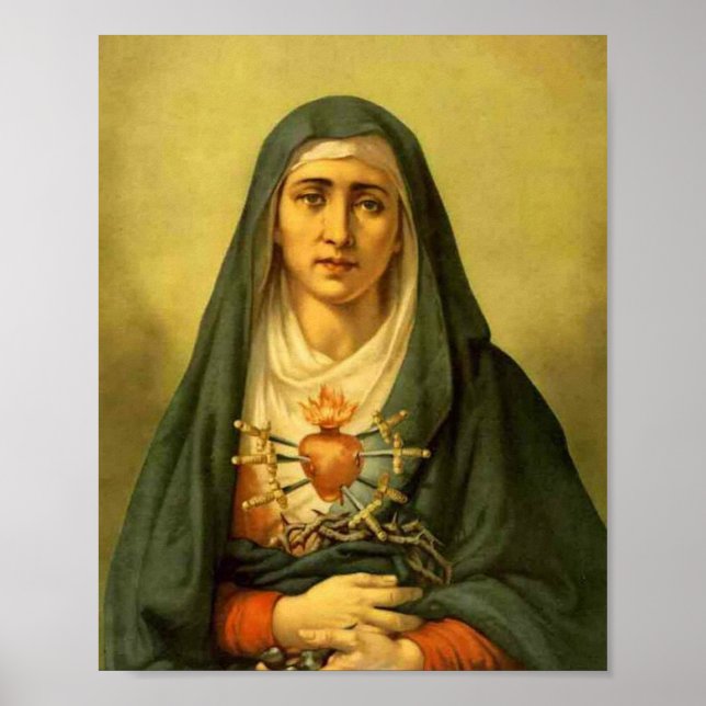 Poster Nossa Senhora das Tristezas (Frente)
