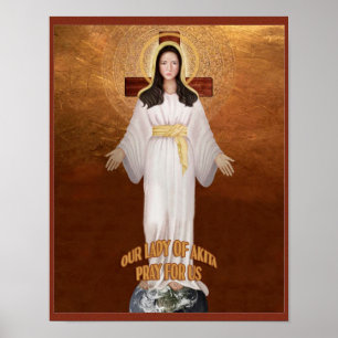 Poster Nossa Senhora de Akita