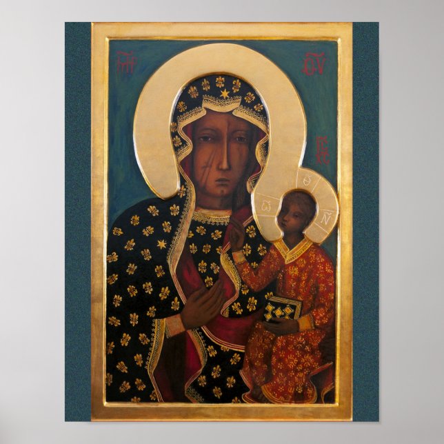 Póster Nossa Senhora de Czestochowa (Frente)