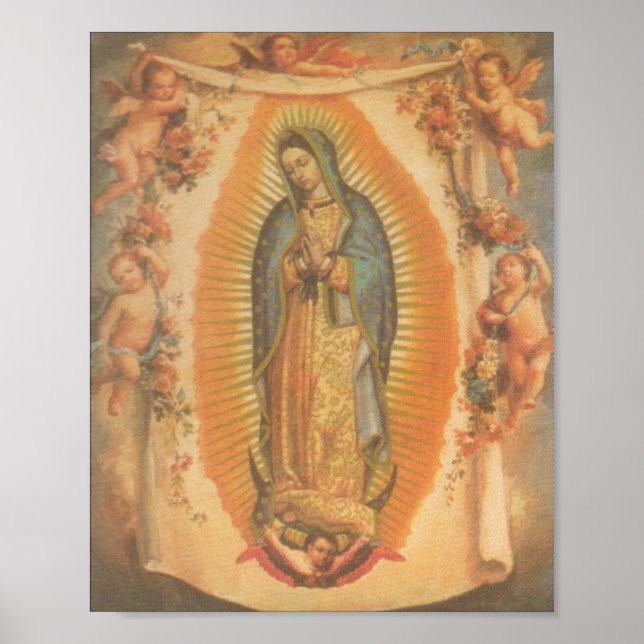 Poster Nossa Senhora de Guadalupe (Frente)