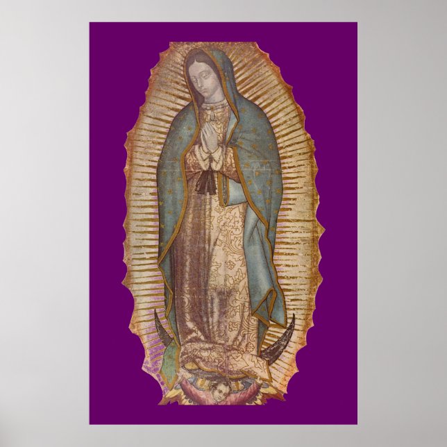 POSTER NOSSA SENHORA DE GUADALUPE (Frente)