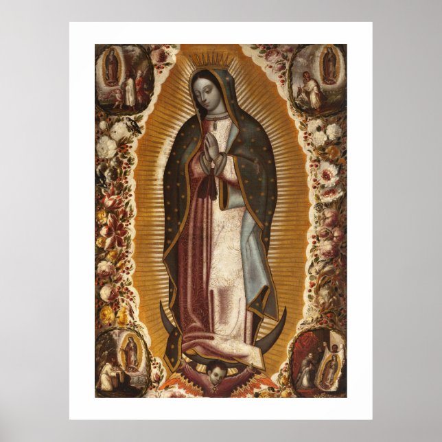 POSTER NOSSA SENHORA DE GUADALUPE (Frente)
