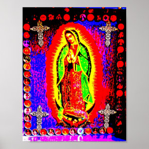 Póster Nossa Senhora de Guadalupe