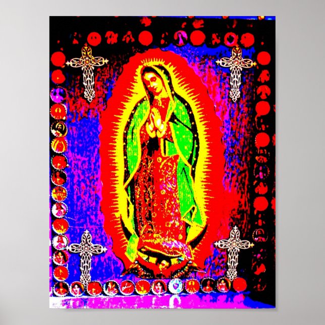 Póster Nossa Senhora de Guadalupe (Frente)