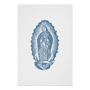 Póster Nossa Senhora de Guadalupe