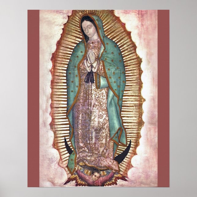 POSTER NOSSA SENHORA DE GUADALUPE, (Frente)