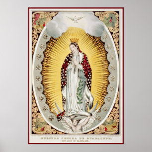 Poster Nossa Senhora de Guadalupe