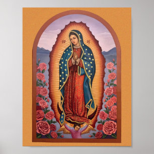 Poster Nossa Senhora de Guadalupe