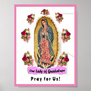 Poster Nossa Senhora de Guadalupe