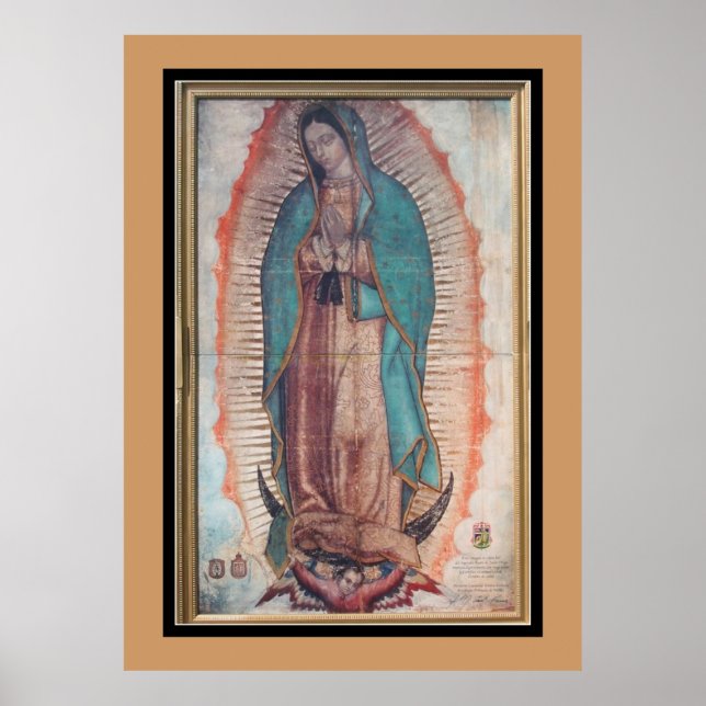 Póster NOSSA SENHORA DE GUADALUPE 30 x 45 (Frente)