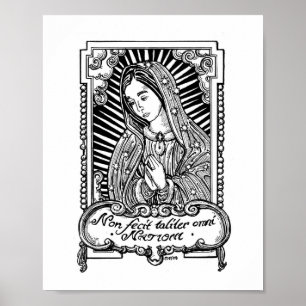 Póster Nossa Senhora de Guadalupe (II)