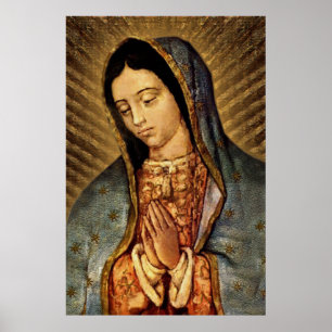 Poster Nossa Senhora de Guadalupe Imagem Devocional