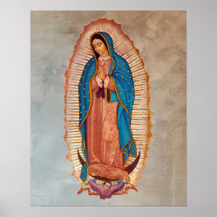 Poster Nossa Senhora de Guadalupe La Morenita