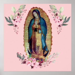 Poster Nossa Senhora de Guadalupe, Nuestra Señora de Guad