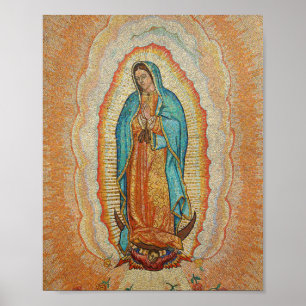 Poster Nossa Senhora de Guadalupe Versão