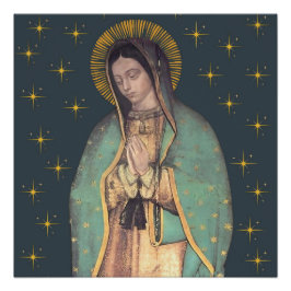Póster Nossa Senhora de Guadalupe Virgem Maria Poster Bri