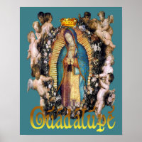 Nossa Senhora de Guadalupe Virgem Mary & Angels
