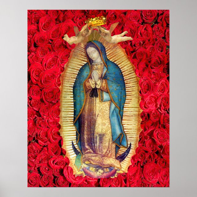 Poster Nossa Senhora de Guadalupe Virgen de Guadalupe nº  (Frente)