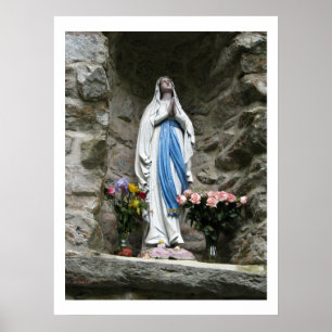 Poster Nossa Senhora de Lourdes Fotografia
