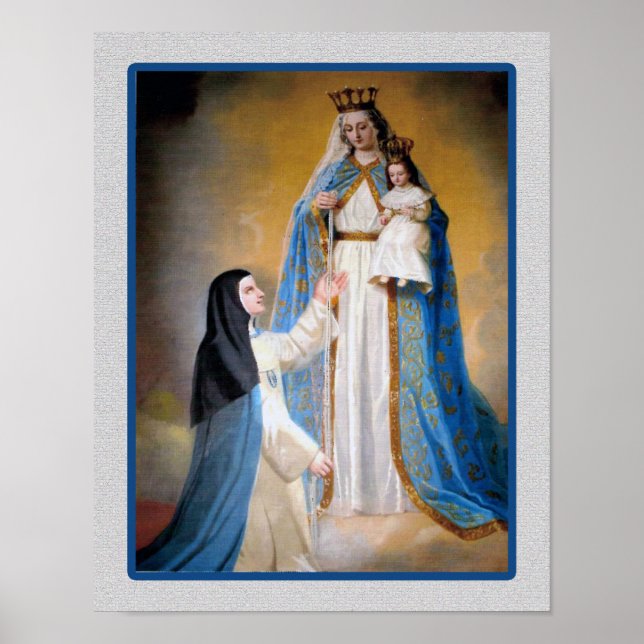 Poster Nossa Senhora do Bom Sucesso. (Frente)