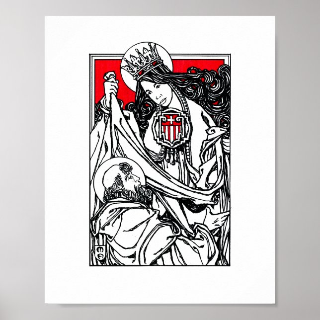 Póster Nossa Senhora do resgate (Frente)