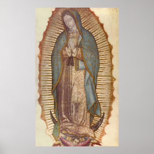 Poster Nossa senhora Guadalupe 36" x 60"