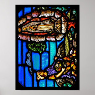 Poster Nossa Senhora Guadalupe Nuestra Senora Vidro