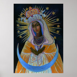 Poster Nossa senhora Ostra Brama Mãe do preto Madonna do
