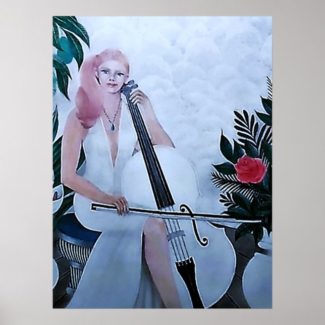 Poster Nossa Senhora Violoncelista      (Frente)