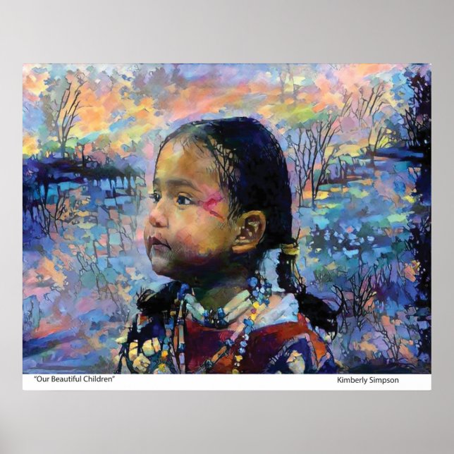 Poster Nossas Belas Crianças (Frente)