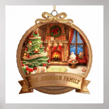 Nosso Enfeite Mágico de Natal em Família