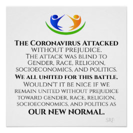 Póster Nosso novo normal