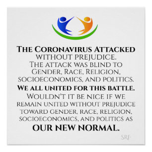 Póster Nosso novo normal