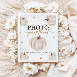 Poster Nosso Pequeno Sinal de Mesa de Aniversário