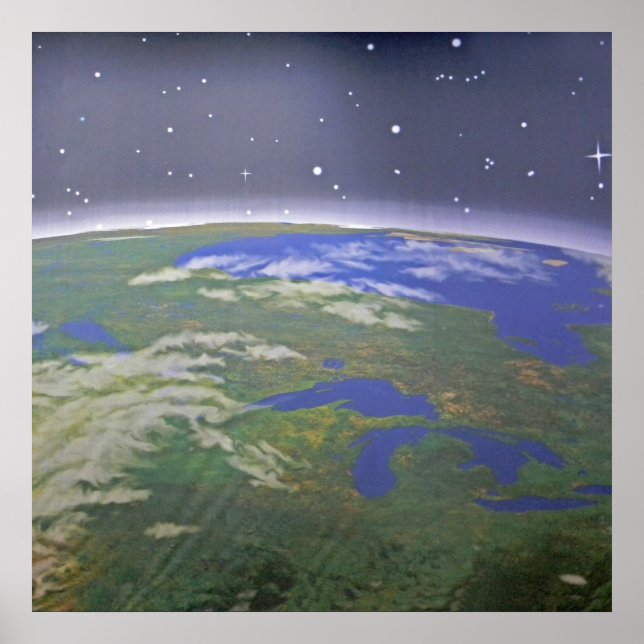 Poster Nosso planeta (Frente)