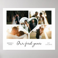 nosso primeiro Ano Juntos Aniversário de Casamento