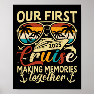 Poster Nosso Primeiro Cruise 2025 Juntos, Combinação de V