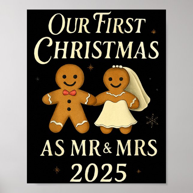 Poster Nosso Primeiro Natal Como Sr. E Sra. 2025, Novas M (Frente)