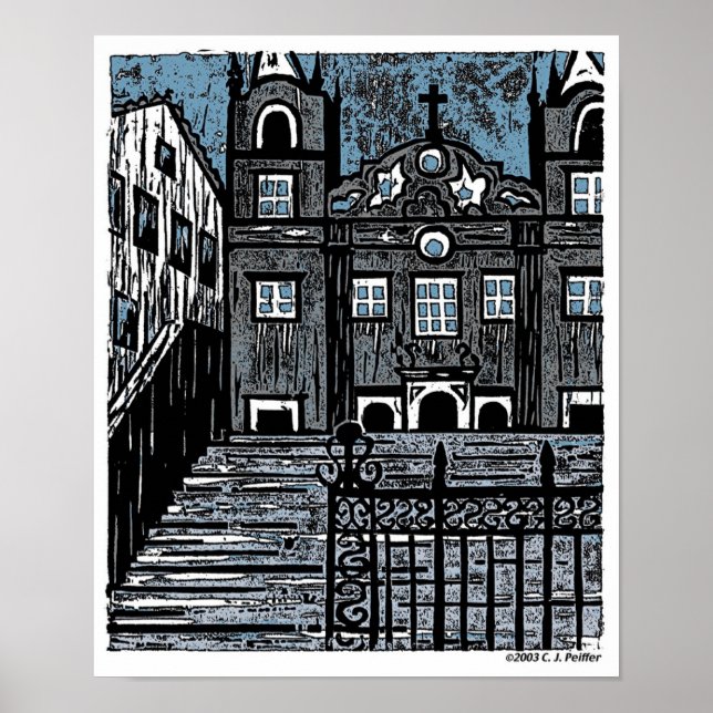 Póster 'Nosso Senhor do Passo', Igreja (Frente)