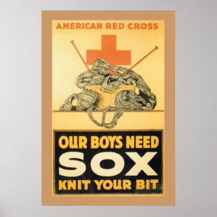 Poster Nosso Sox da necessidade dos meninos